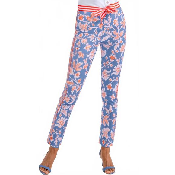 NEW GRETCHEN SCOTT gripeless stunning stipling pant in periwinkle